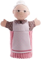 Haba Handpuppe Oma - weiche Puppe für Rollenspiel und Fantasie