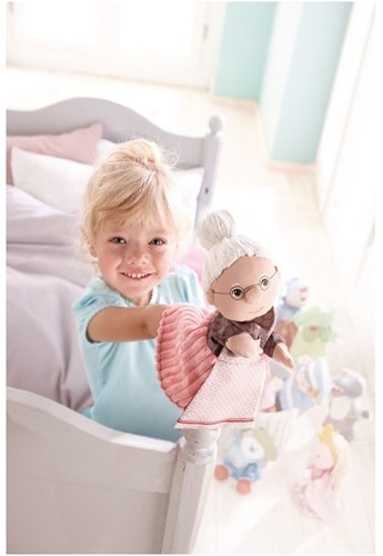 Haba Handpuppe Oma - weiche Puppe für Rollenspiel und Fantasie-2