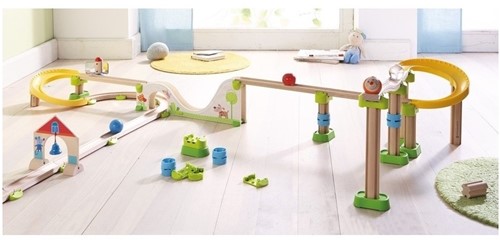 HABA Kullerbü - Erweiterungsset Gerade Stücke und Kurven-3