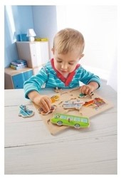 HABA Puzzle-Einsatz Fahrzeugwelt