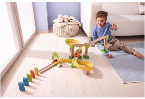 Haba Kullerbü Kugelbahn - Holzspielzeug Starterset Sim-Sala-Ting-2