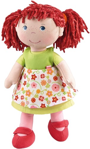 Haba Puppe Liese Stoffpuppe 30 cm mit Kleidung und Zubehör