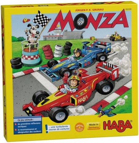 Haba Spiel - Monza Rennspiel für Kinder und Familie
