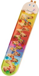 Haba Holz Regenmacher Wurm buntes Spielzeug Klang