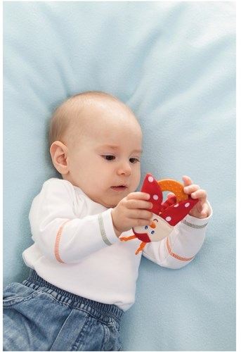 Haba Beißring Marienkäfer Baby Beißspielzeug mehrfarbig-2
