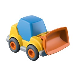 Haba Kullerbü Spielzeug Radlader - langlebiges Holzfahrzeug