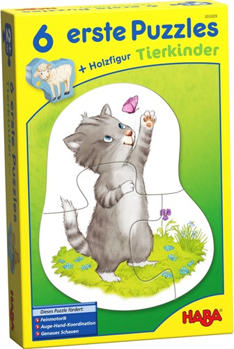 HABA 6 erste Puzzles - Tierkinder