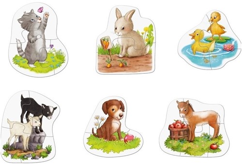 HABA 6 erste Puzzles - Tierkinder-2