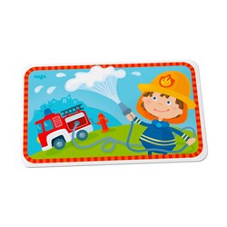 Haba Frühstücksbrettchen Feuerwehr - Kinder Holzbrett Feuerwehr