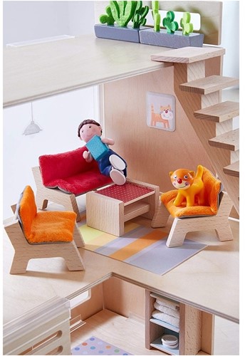 HABA Little Friends - Puppenhausmöbel Wohnzimmer