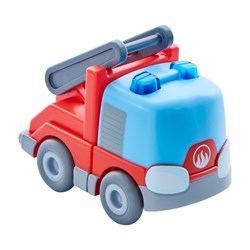 Haba Spielzeug Feuerwehrwagen - Leiterwagen - Kullerbü - rot