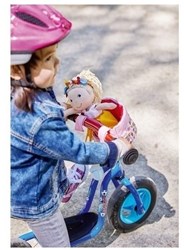 Haba Puppen-Fahrradsitz Blumenwiese - Fahrradzubehör für Puppen
