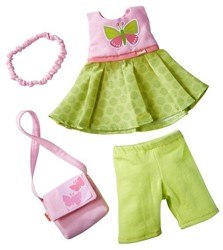 Haba Puppenkleidung Schmetterling Set 30 cm mit Zubehör