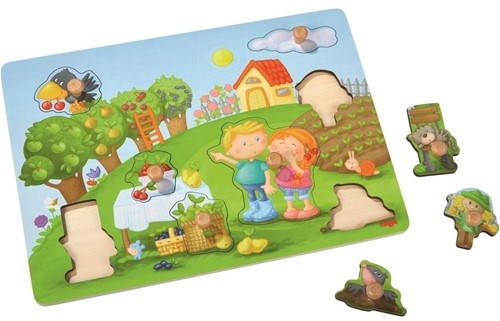 HABA Greifpuzzle Obstgarten-3