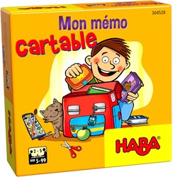 Haba Supermini Spiel Schulranzen packen Lernkartenspiel 5+