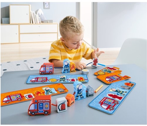 HABA Ruderspiel Feuerwehrauto