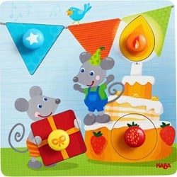 HABA Steckpuzzle Mausparty