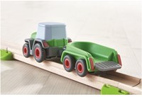 HABA Kullerbü - Traktor mit Anhänger-3