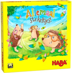 Haba Gesellschaftsspiel Alle Stacheln dran - buntes Denkspiel für Kinder