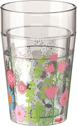 HABA-Glitzerbecher Blumen