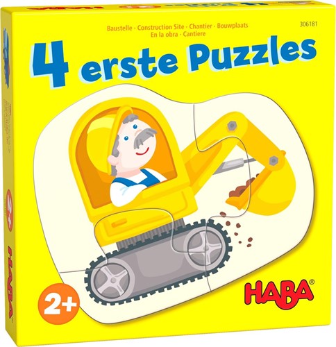 HABA 4 erste Rätsel - Baustelle