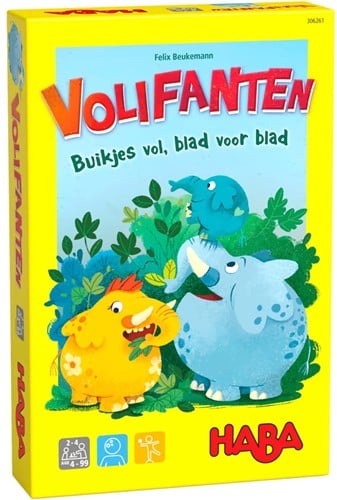 Haba Brettspiel Volifanten - lehrreiches Kinderspiel mit Elefanten