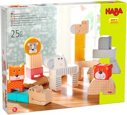 HABA-Holzbausteine Tierparade - 25 Teile