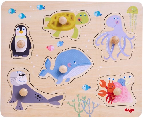 HABA Puzzle-Einsatz Meerestiere