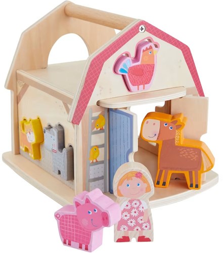 HABA-Holzsortierkasten Bauernhof - 7 Teile