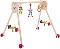Heimess Holz Spieltrainer und Laufhilfe - Bär Babygym