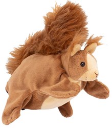 Beleduc Handpuppe Eichhörnchen Deluxe - Plüsch Puppentheater Kind