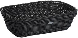 Westmark Saleen Brotkorb rechteckig 31x21x9cm - schwarz