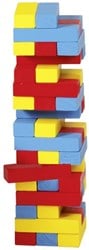 Goki Holz-Tumbling Tower Geschicklichkeitsspiel für Kinder