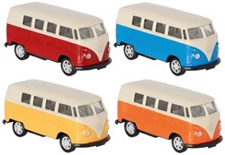 Goki Volkswagen Spielzeugbus 1962 - buntes Spielzeugfahrzeug 1:60