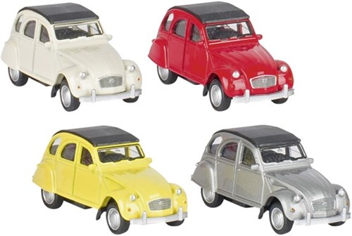 Goki Citroën 2CV Die-Cast Auto 1:51 Spielzeug Klassiker