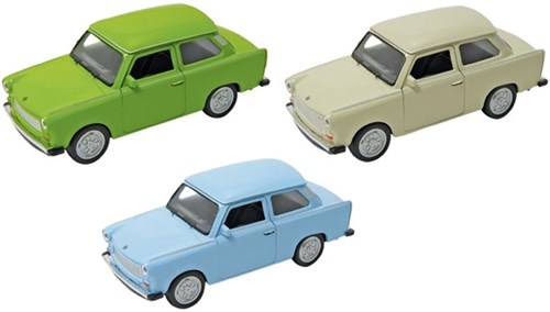 Goki Trabant 601 Spielzeugauto Die-Cast Metall 11 cm