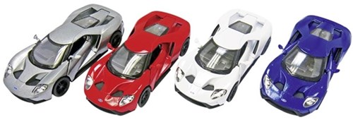 Goki Ford GT Spielzeugauto Die-Cast Metall 1:38 12,5 cm Sportwagen