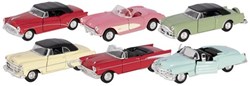 Goki Oldtimer Spielzeugautos Metall 1:34 Kollektion Mehrfarbig