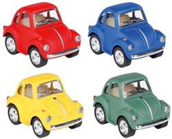 Goki klassisches Spielzeugauto Volkswagen Käfer Metall mehrfarbig