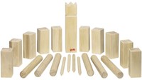 Goki Kubb Vikings Outdoor-Spiel XL im Baumwollbeutel - Holzspiel