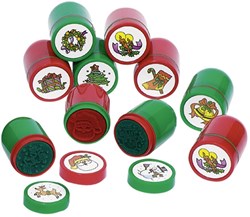 Goki Weihnachts Stempelset - Kreatives Bastelspaß für Kinder