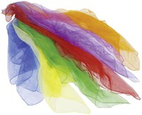 Goki Zaubertücher Set - bunte Jongliertücher für Kinder