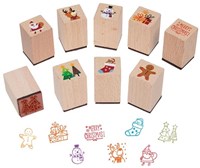 Goki Stempelset - Weihnachten kreatives Spielzeug für Kinder