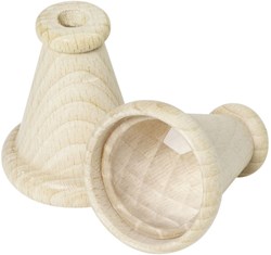 Goki Fliegenauge Holz-Kaleidoskop Lernspielzeug weiß