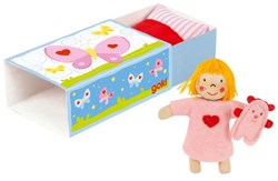 Goki Puppen - Lernspielzeug Gute Nacht Puppe multicolor