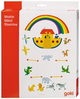 Goki Holz Mobile Babyzimmer Arche Noah - buntes Holzspielzeug-2