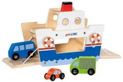 Goki Autofähre Holzspielzeug Fähre für Kinder - gokiLine