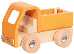 Goki Holzspielzeug LKW Flatbed - nachhaltiges Holzfahrzeug