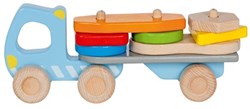 Goki Holz-LKW - Stapelbare Ladung Spielzeugtruck