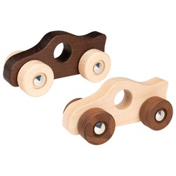 Goki Holz-Rennauto - nachhaltiges Spielzeug für Kleinkinder